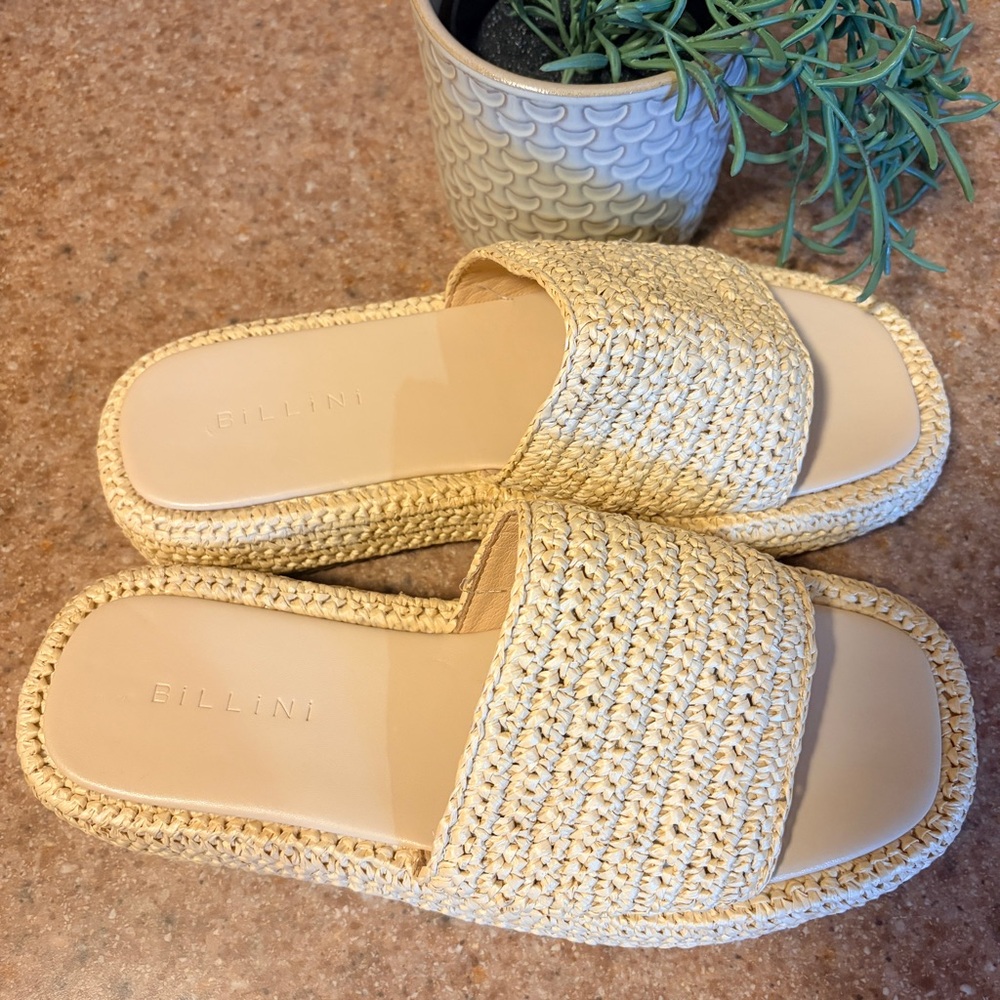 Billini Women's Bernadette Woven Slide Sandal